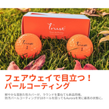 オーロラオレンジ ゴルフボール 『お得な4ダースセット』