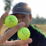 バイソン V ゴルフボール ヘッドスピード 42∼47m/s  クリスタルイエロー