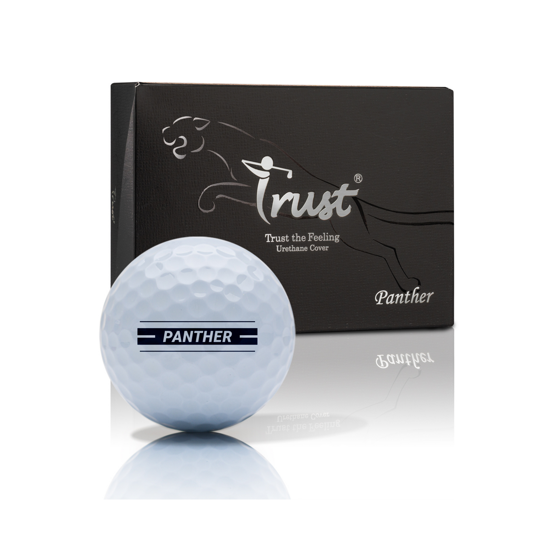 TrustトラストゴルフボールPanther(パンサー)ウレタンカバーソフト打感 パンサーホワイト ゴルフボール (ウレタンカバー) – Trust Golf