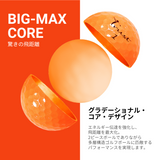 パンサーオレンジ ゴルフボール (クリスタルウレタンカバー)