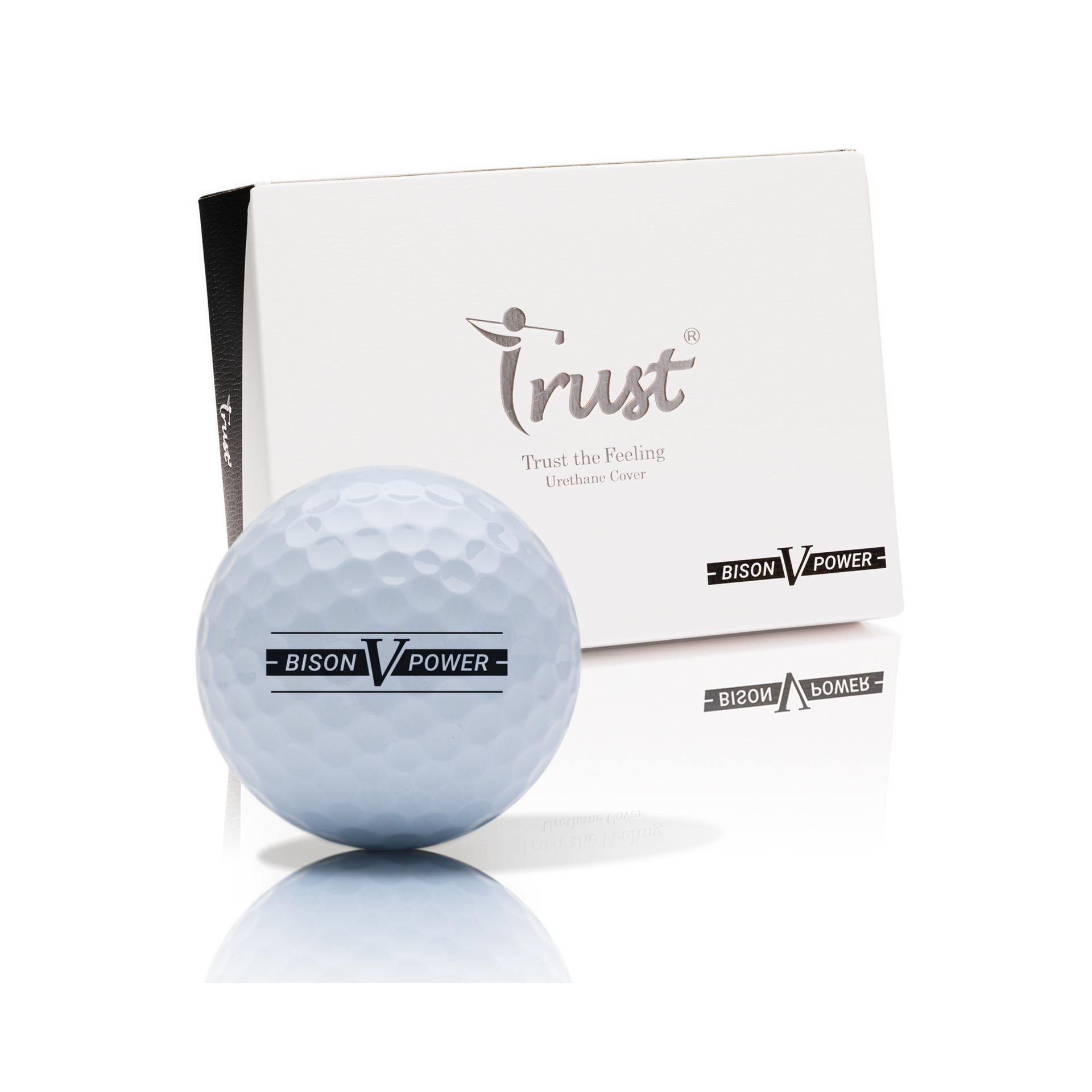 VEGA ダイヤモンドカット ゴルフボールセット Bison V Power ゴルフボール HS 47m/s以下推奨 (ウレタンカバー