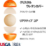 Trust  Aurora Orange (オーロラオレンジ) ゴルフボール 『お得な4ダースセット』『1ダース 3,600円』