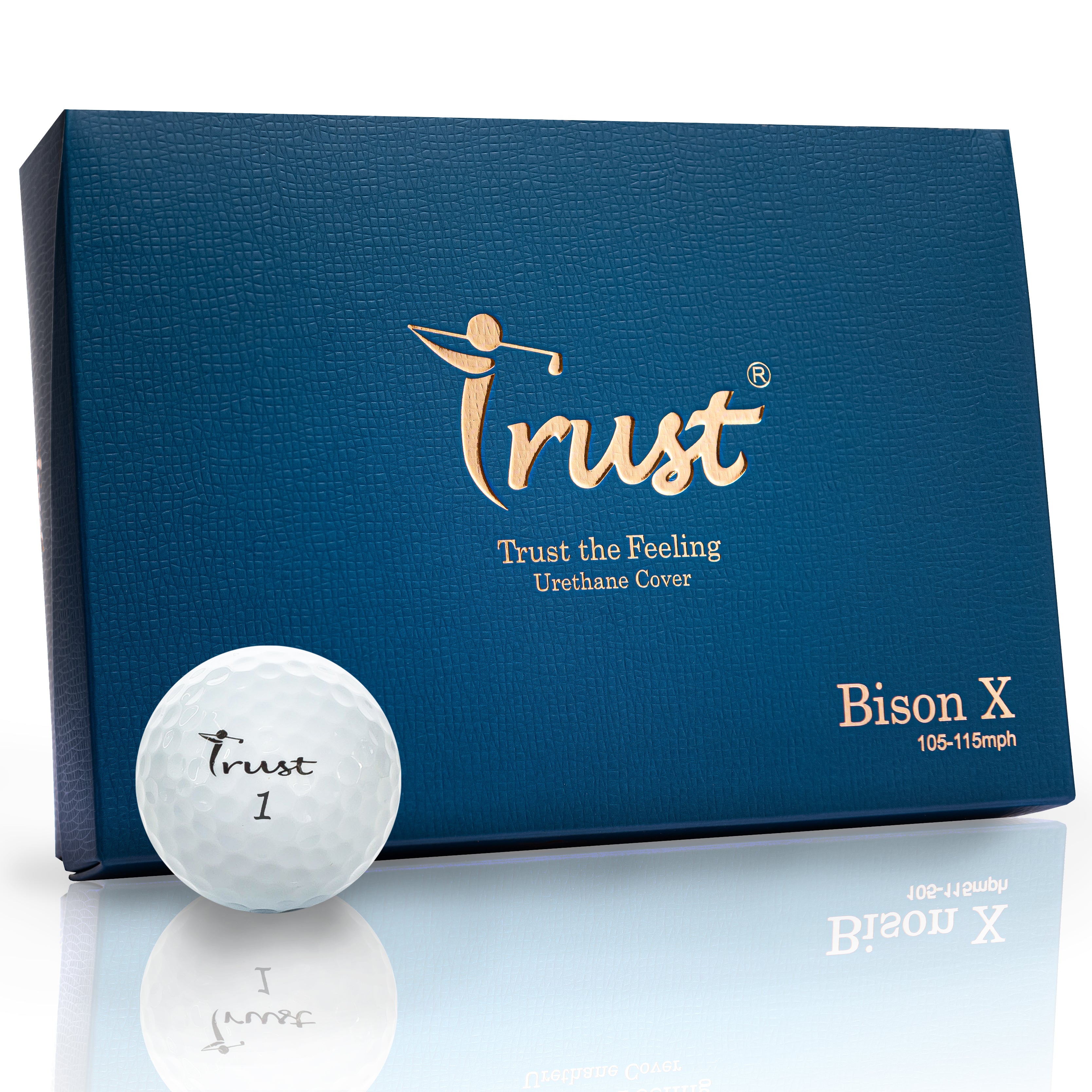 ゴルフボール トラストゴルフ Trust Golf ウレタンカバーツアーボール。Trustの美学 性能と美しさの追求